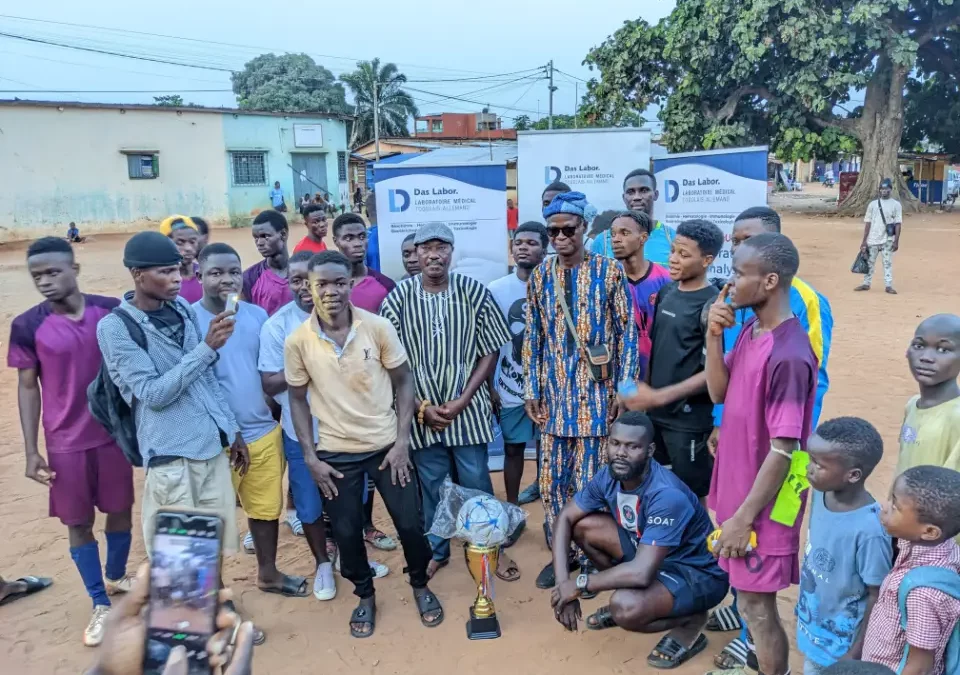 Gala de Foot au Togo